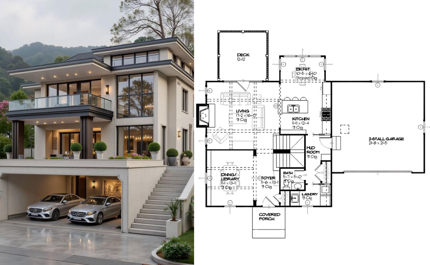 50 x 100 ft plot concept